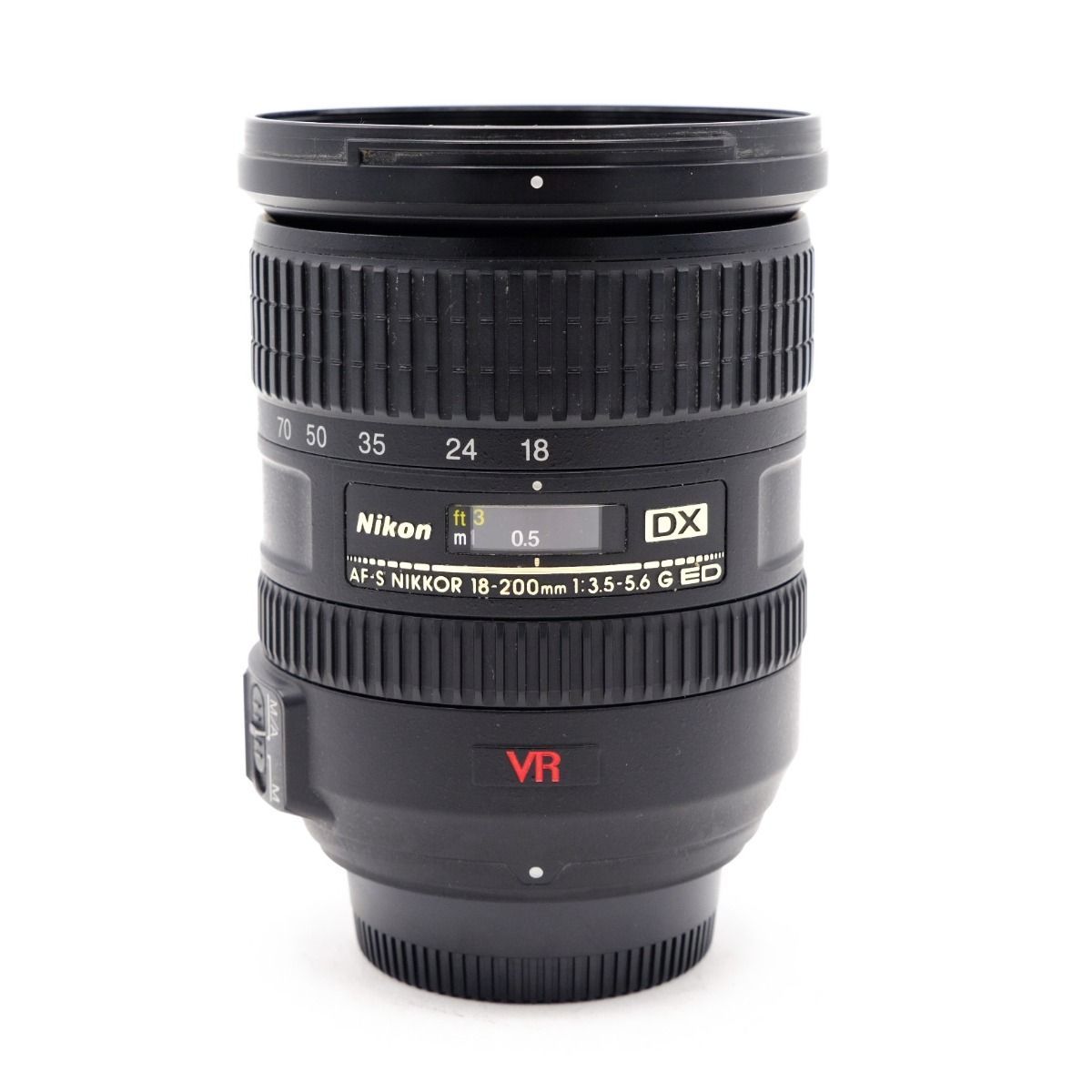 Nikon AF-S DX 18-200mm f/3.5-5.6 VR - Zoom-objectief - 11,1x zoom - Nikon F mount