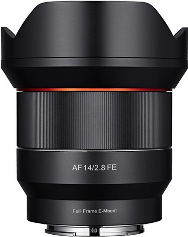 Samyang AF 14 mm F2.8 FE (geeignet für Sony E-Mount) Schwarz