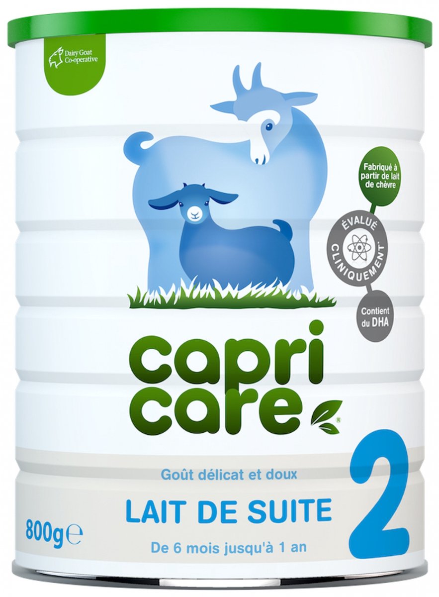 CapriCare Ziegenmilch 2. Alter 800g