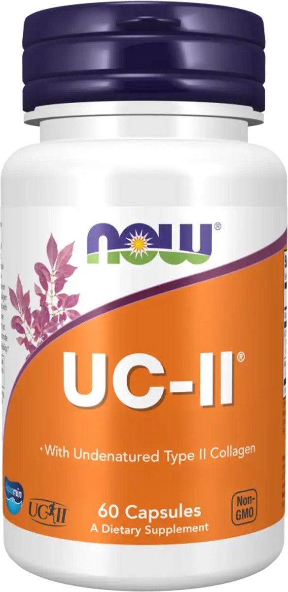 Now Foods UC-II, Kollagen Typ II, 2x60 vegetarische Kapseln