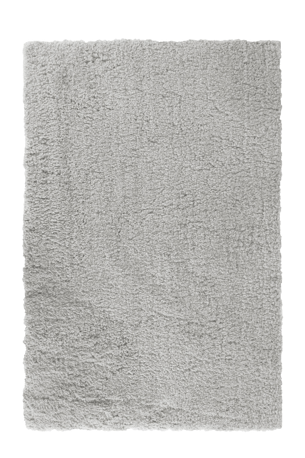 Teppich 160x230 cm - Hellgrau - Langer Rya-Teppich mit rutschfester Rückseite - Loser Teppich von Nordstrand Home