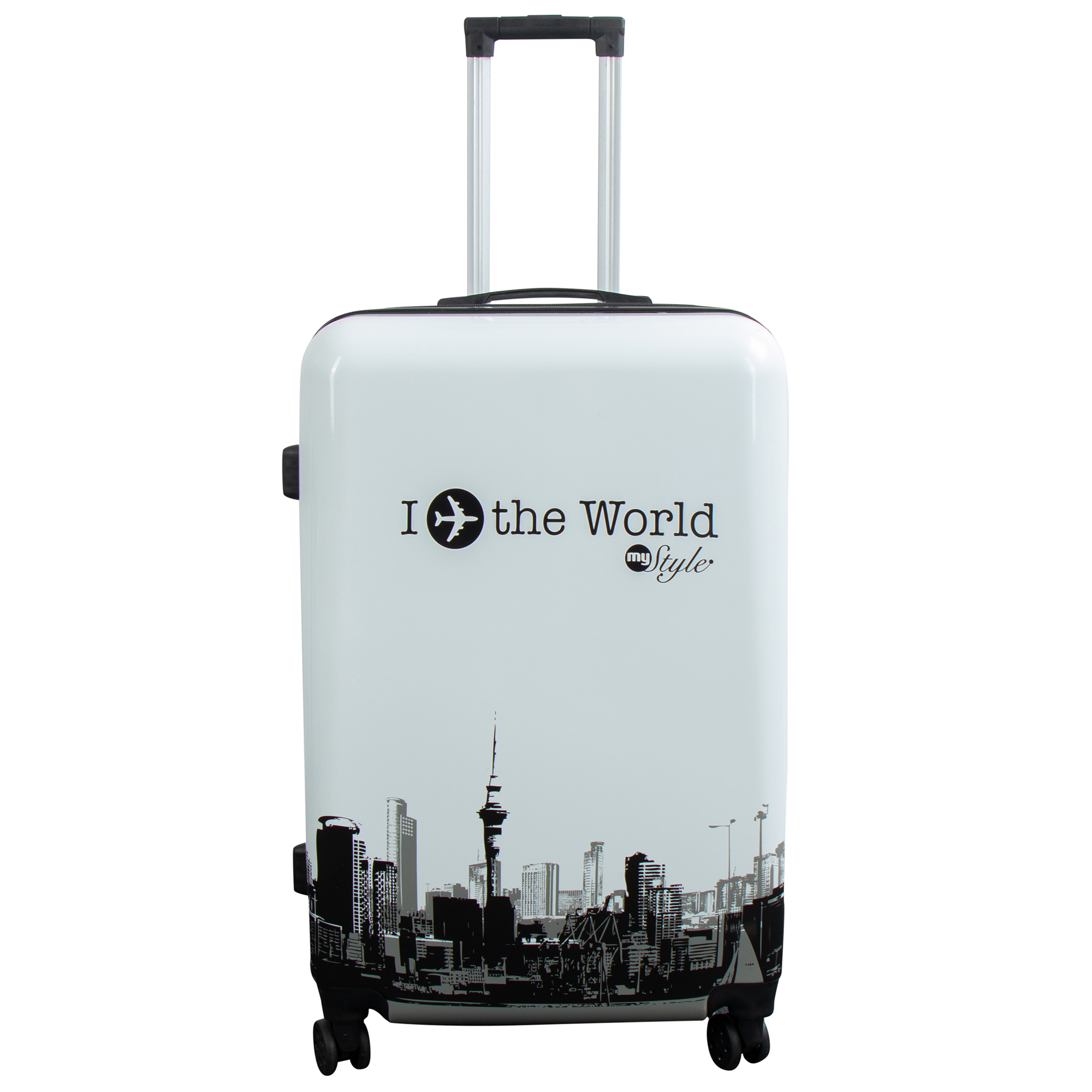 Großer Koffer - I Love The World Hardcase - Exklusiver Reisekoffer