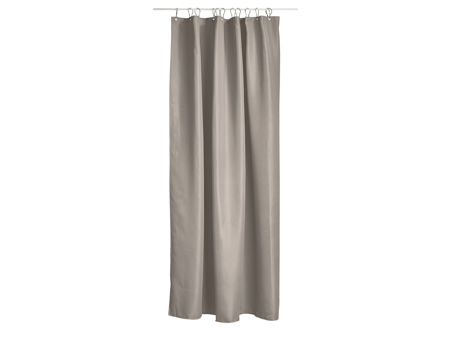 Duschvorhang - 180x220 cm - Zone Denmark Lux - Jacquardgewebt Taupe