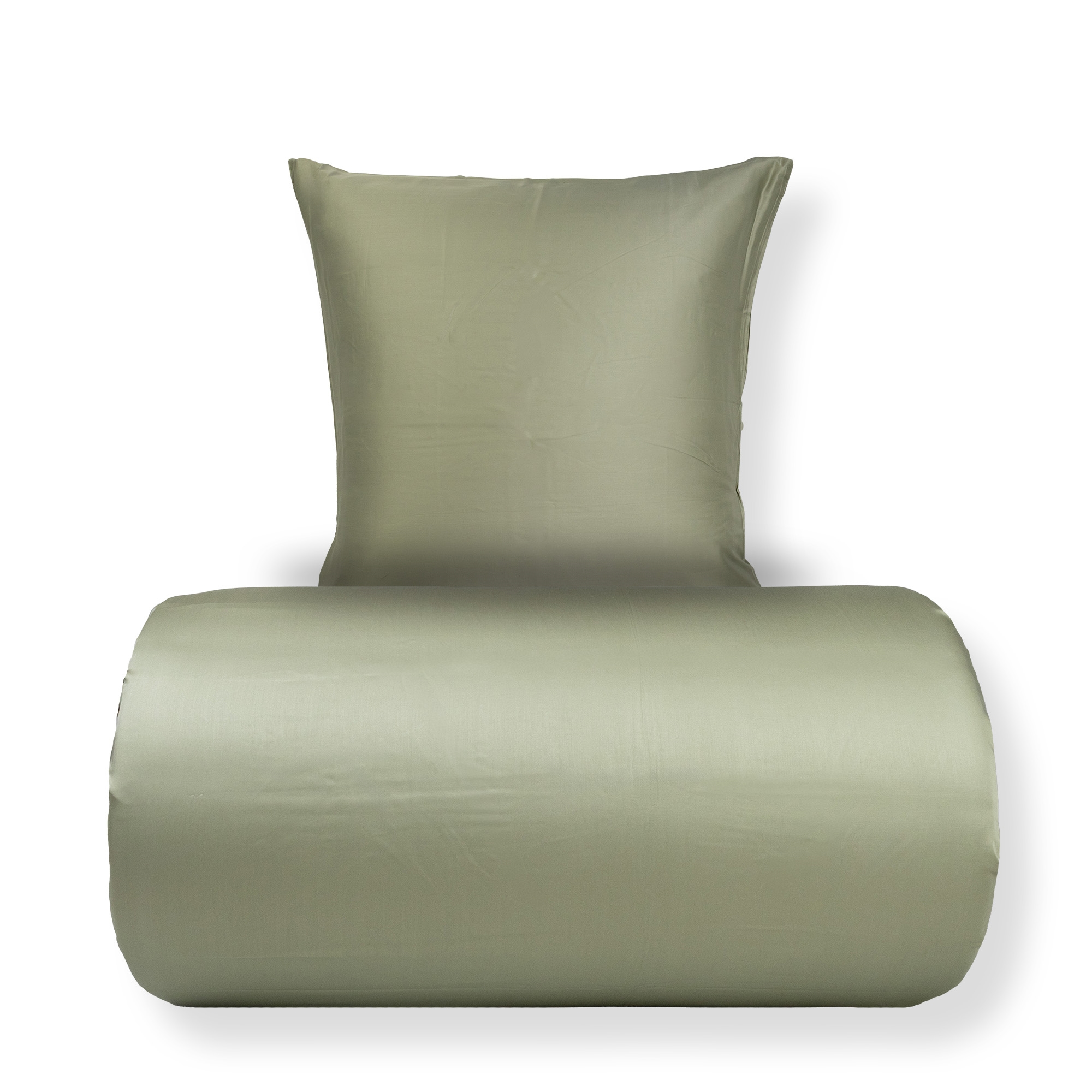 Bambus Doppelbettwäsche 200x200 cm - 100% Bambus - Olivgrün