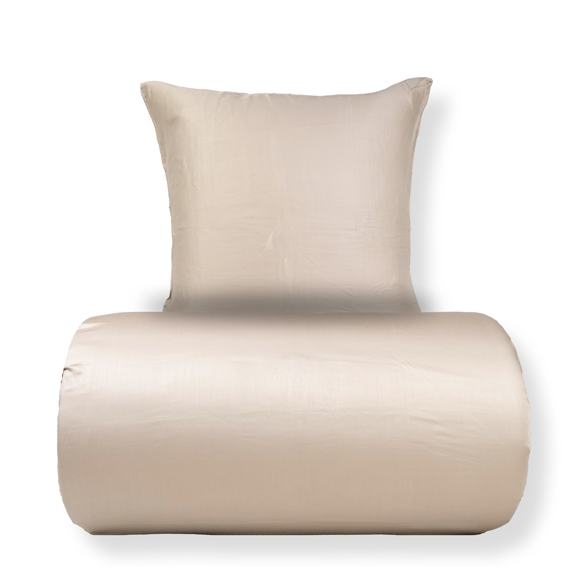 Bambus-Bettwäsche 140x200 cm - 100% Bambus - Beige