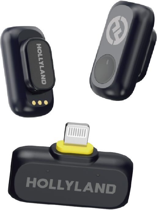 Hollyland - LARK A1 Mini Duo with Lightning RX