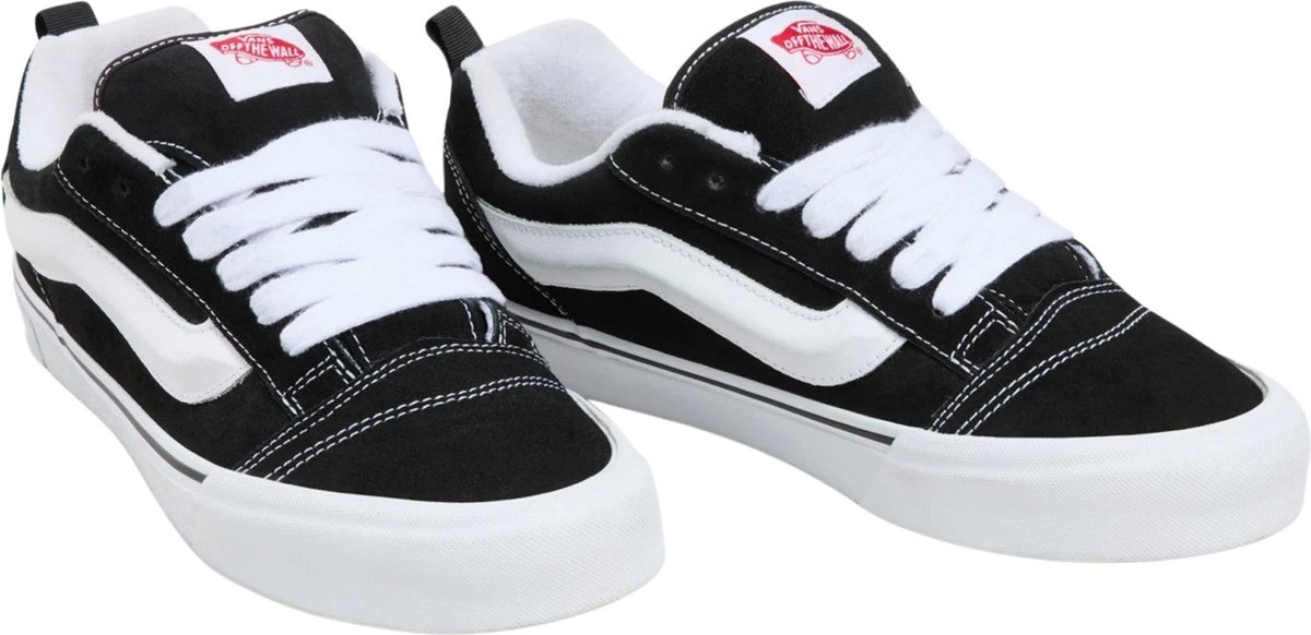 Vans Knu-Skool Schwarz Weiß Unisex Sneaker True-White VN0009QC6BT 42