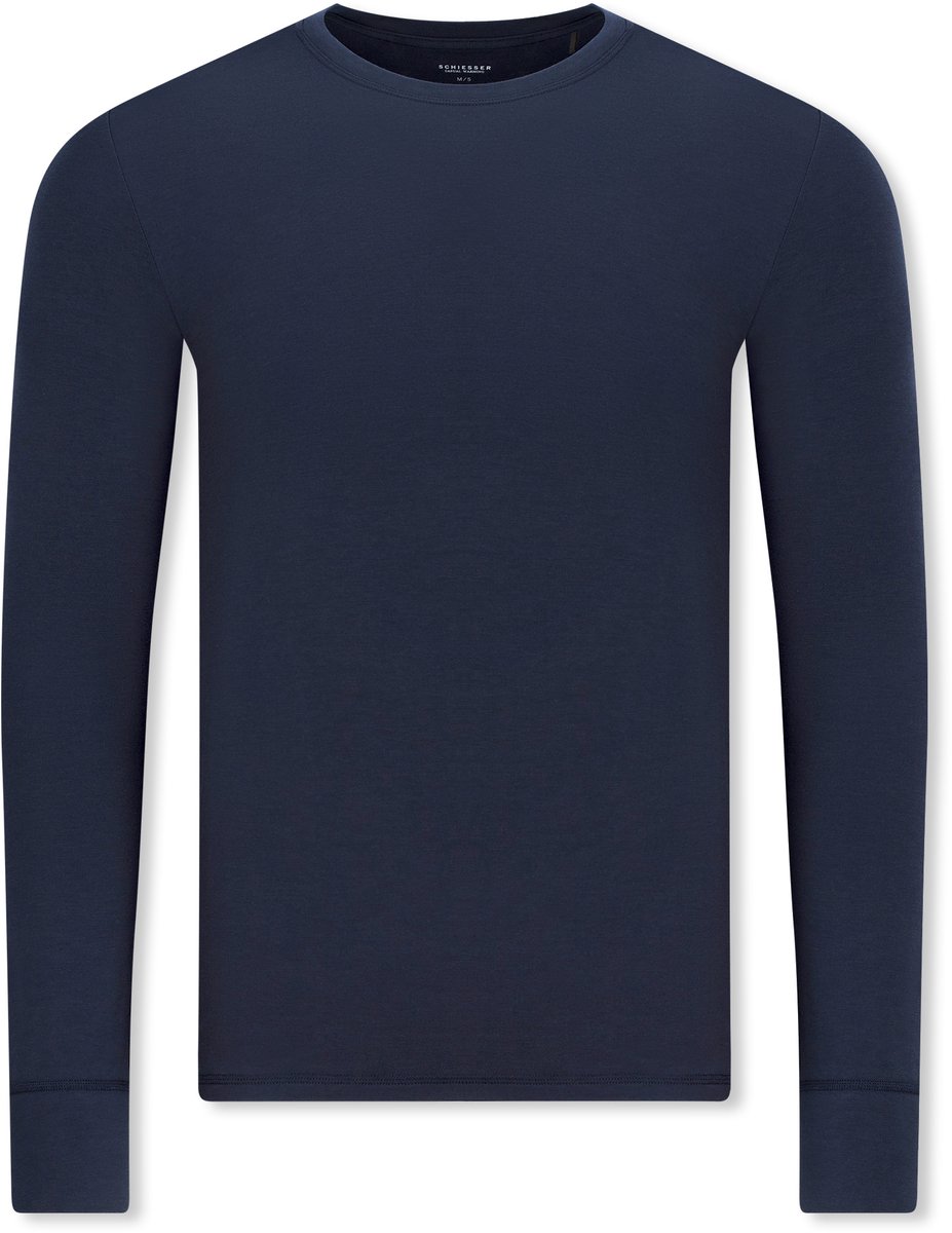 Shirt langarm wärmend deep sea blue - Casual Warming 4