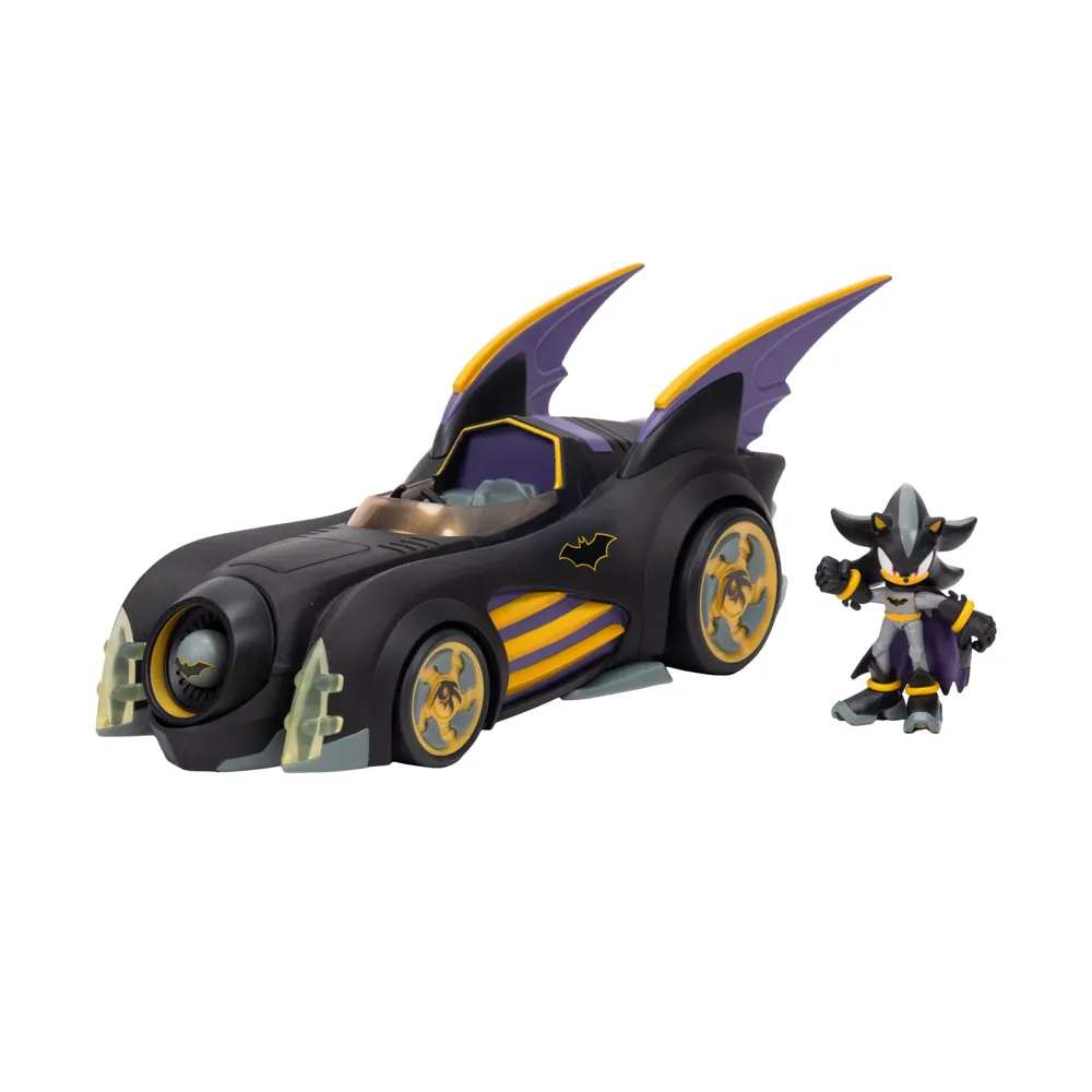 DC x Sonic the Hedgehog - Shadow 2.5" + Batmobile (429114)