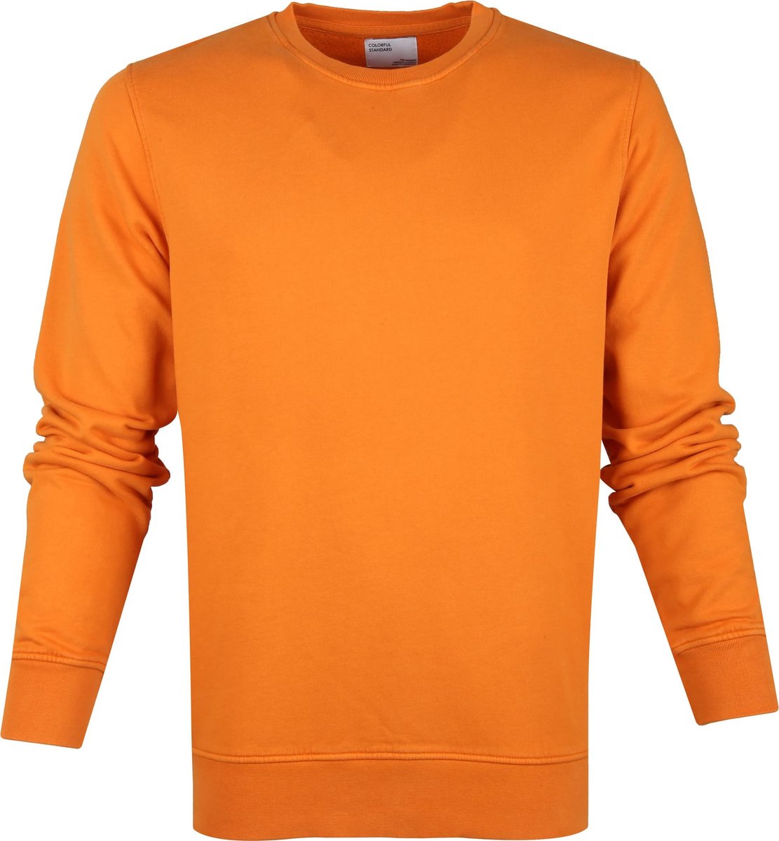 Sweatshirt mit Rundhalsausschnitt Colorful Standard Classic Organic burned orange