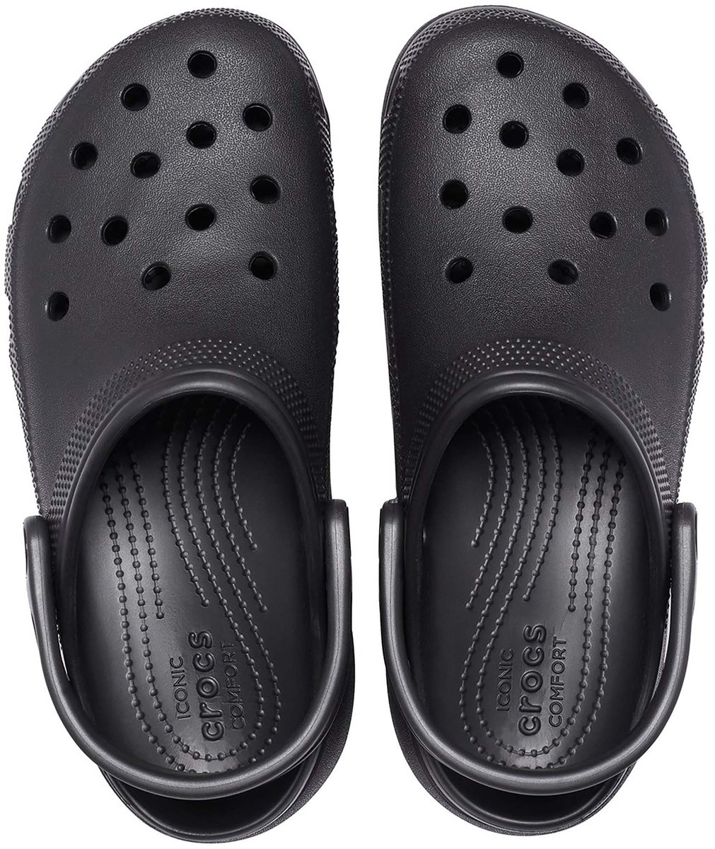 Klassische Clogs mit Plattform Damen Crocs