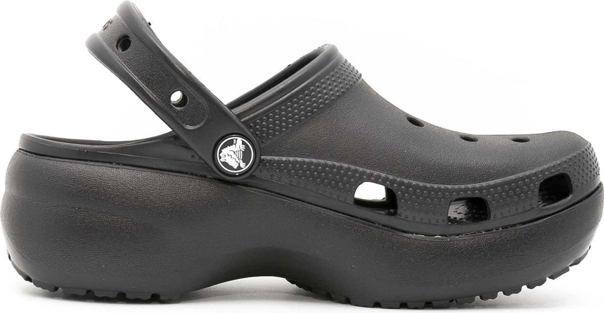 Klassische Clogs mit Plattform Damen Crocs
