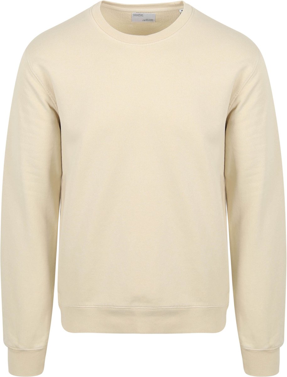 Sweatshirt mit Rundhalsausschnitt Colorful Standard Classic Organic ivory white