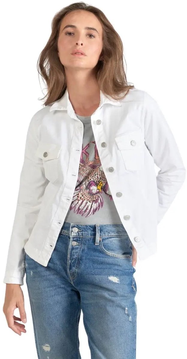 Jeansjacke Damen Le Temps des cerises Lilly