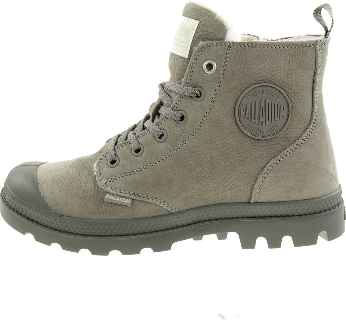 Damen Stiefeletten mit Reißverschluss Palladium Pampa Hi WL