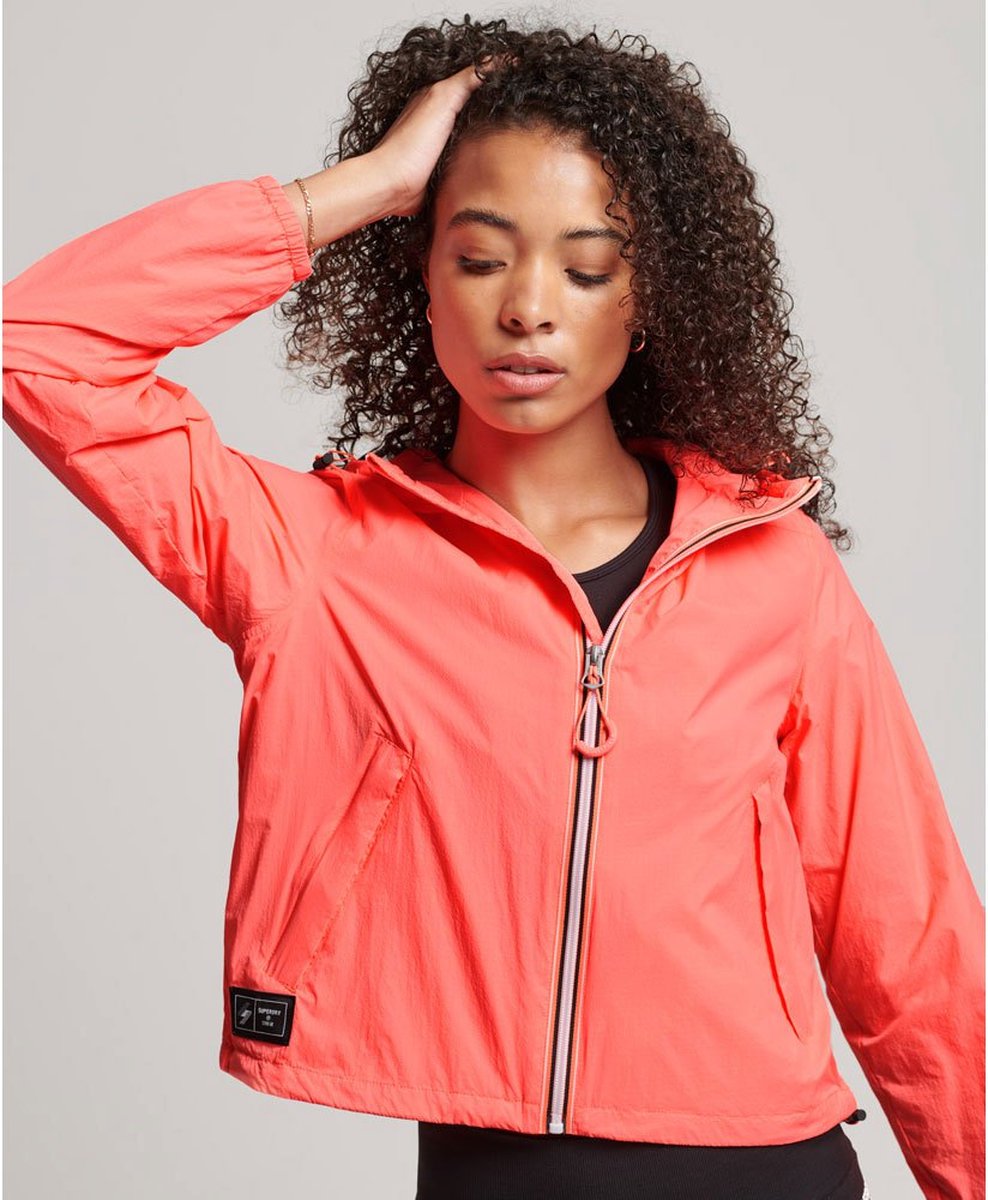 Regenjacke mit Logo Frau Superdry Code Standard