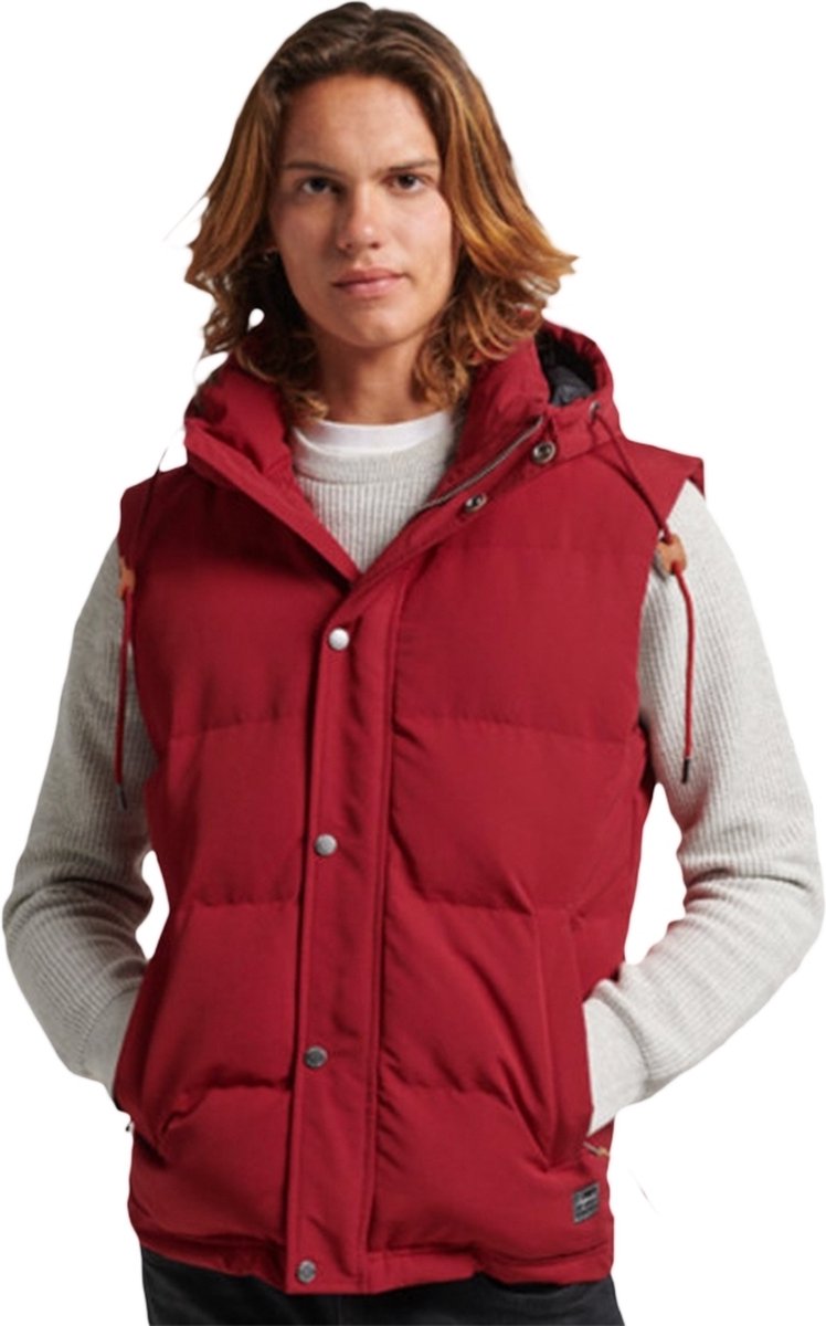 Ärmellose Daunenjacke mit Kapuze Superdry Everest