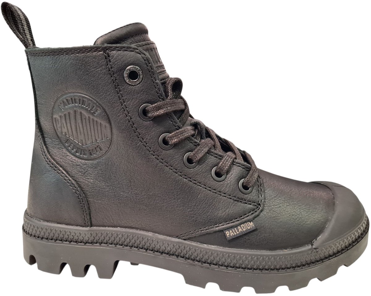 Lederstiefeletten mit Reißverschluss Palladium Pampa Hi Ess