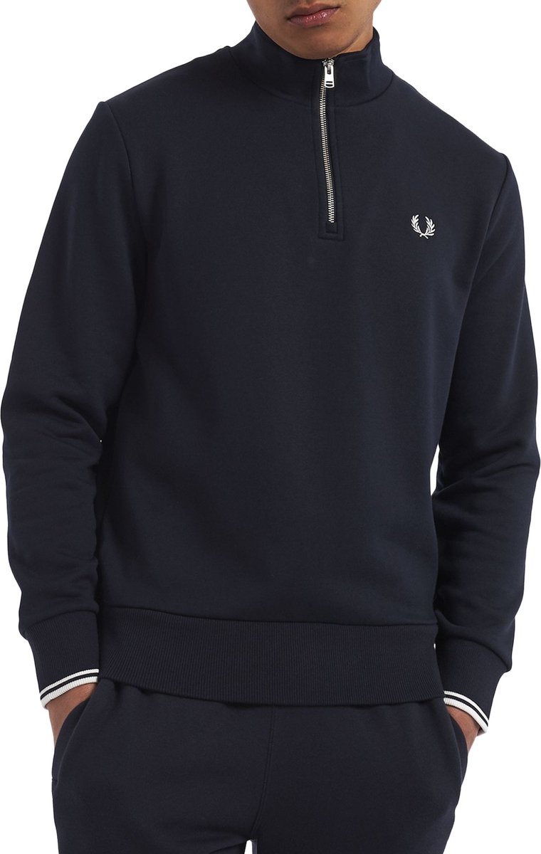 Sweatshirt mit halbem Reißverschluss Fred Perry