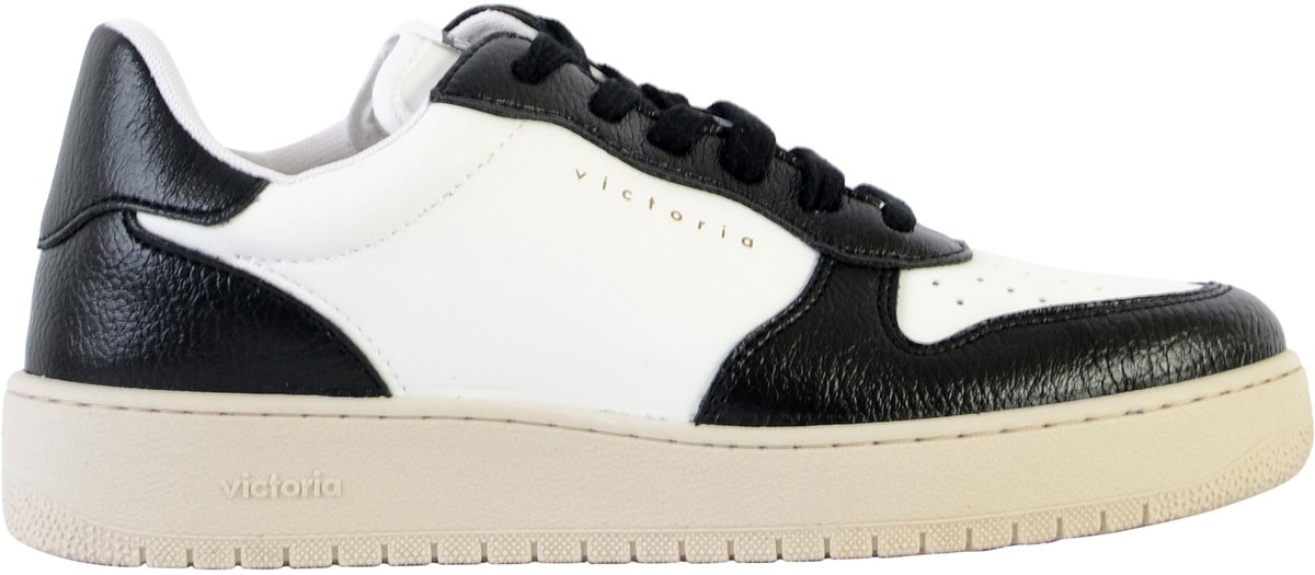 Sneaker mit Metallic-Ledereffekt Damen Victoria Madrid