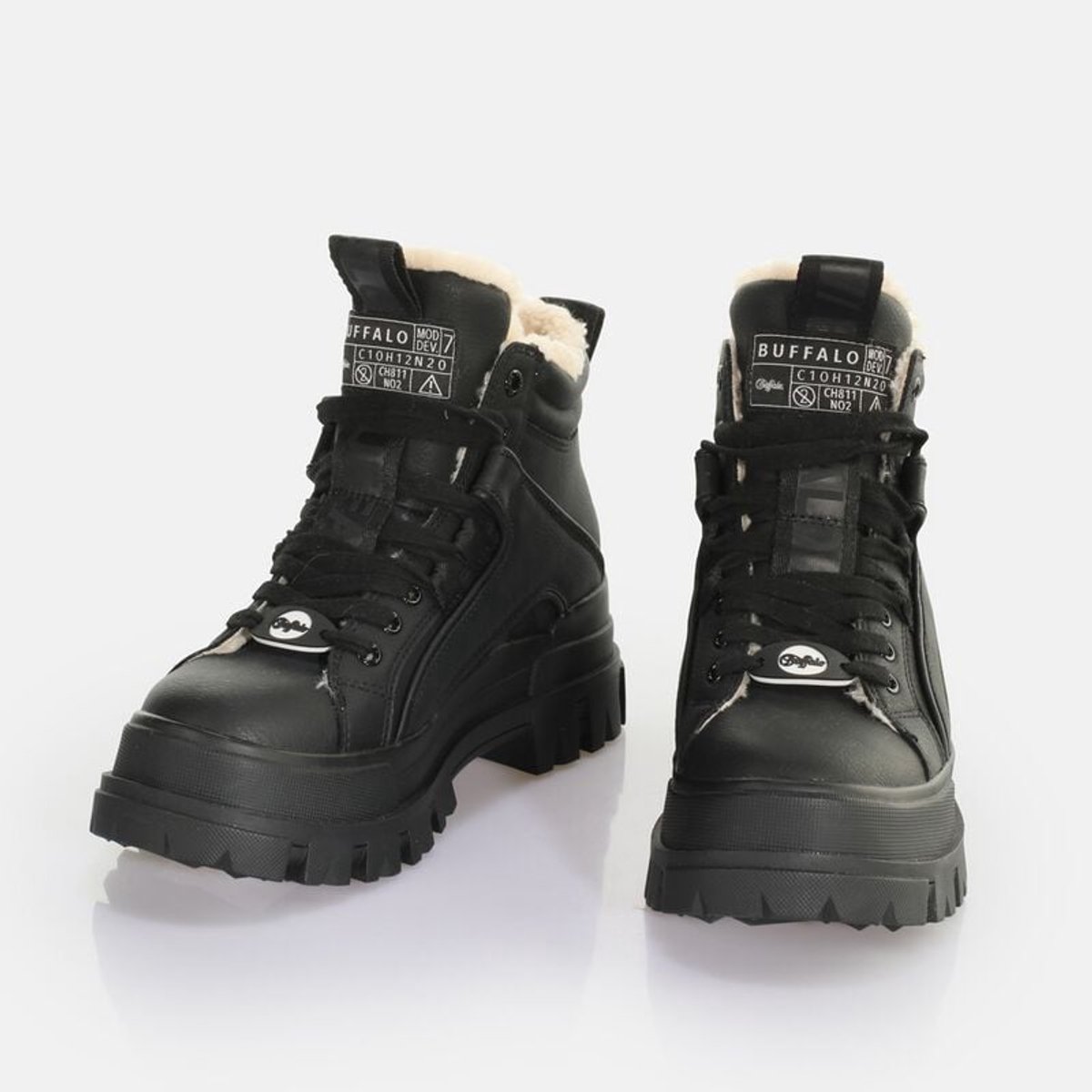 Damen Stiefeletten Buffalo Aspha Nc chaude - Vegan Nubuck Mid