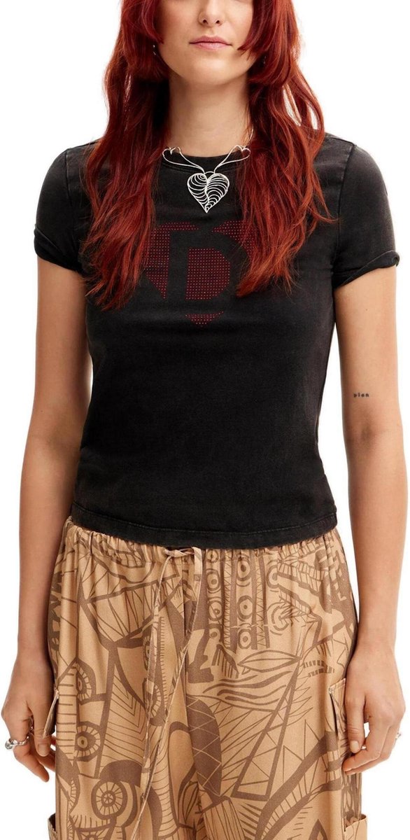 T-Shirt Frau Desigual D Cor