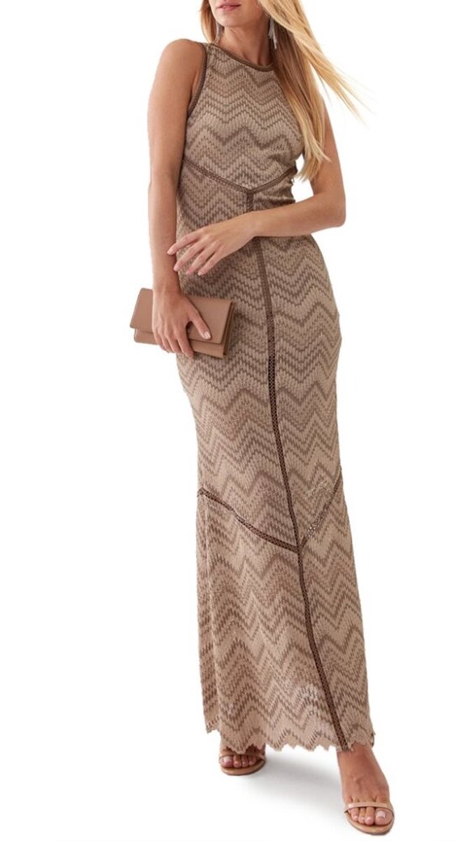 Kleid Damen Guess Walnut Shell
