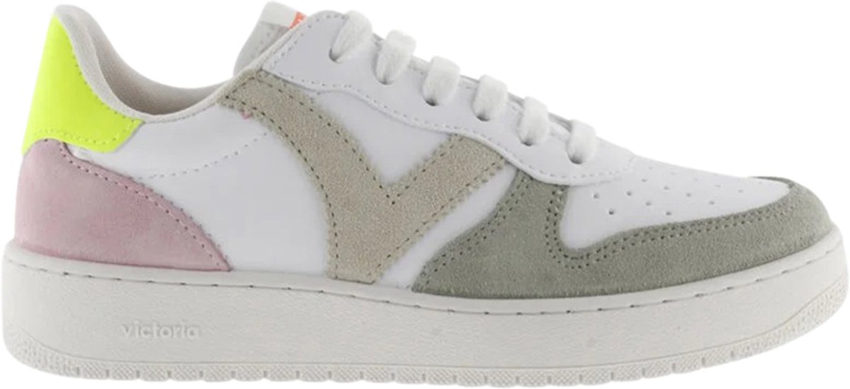Sneakers aus Spaltleder Damen Victoria