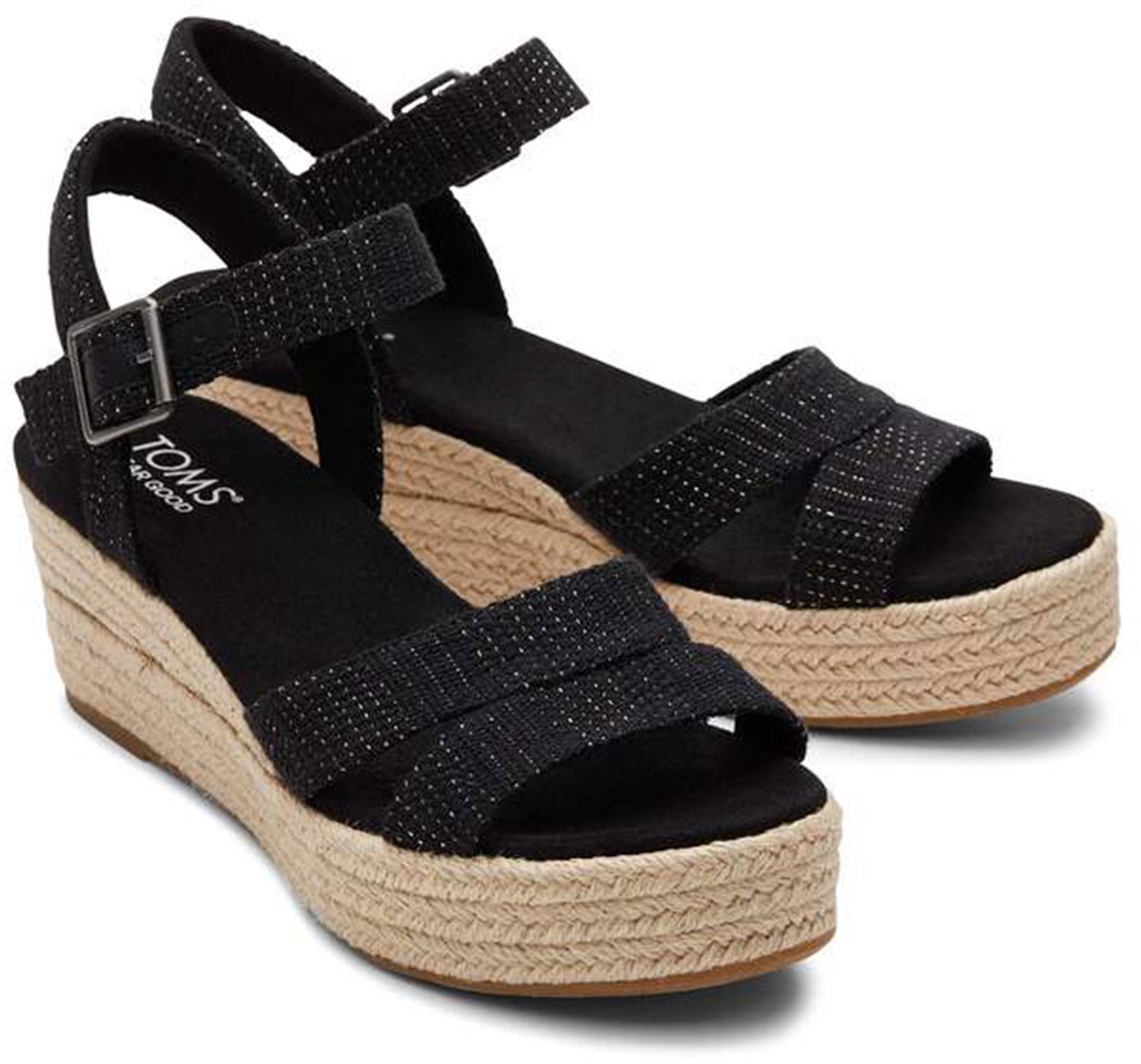 Keil-Sandalen für Damen Toms Audrey