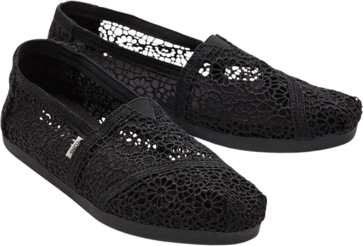 Espadrilles marokkanische Häkelarbeit Frau Toms Alpargata