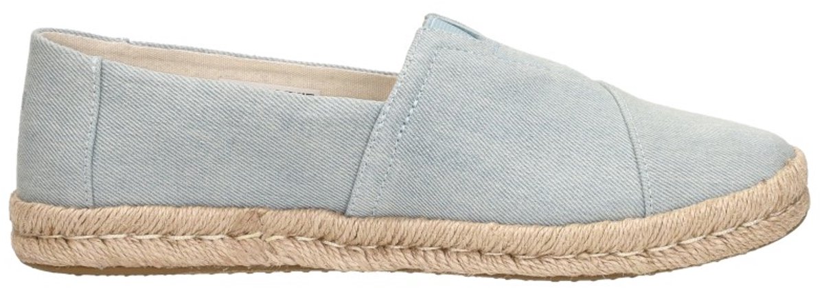 Espadrilles aus Jeans devalé Damen Toms Alpargata Rope 2.0