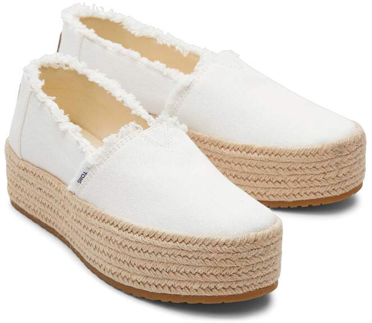 Plattform-Espadrilles Frau Toms Valencia