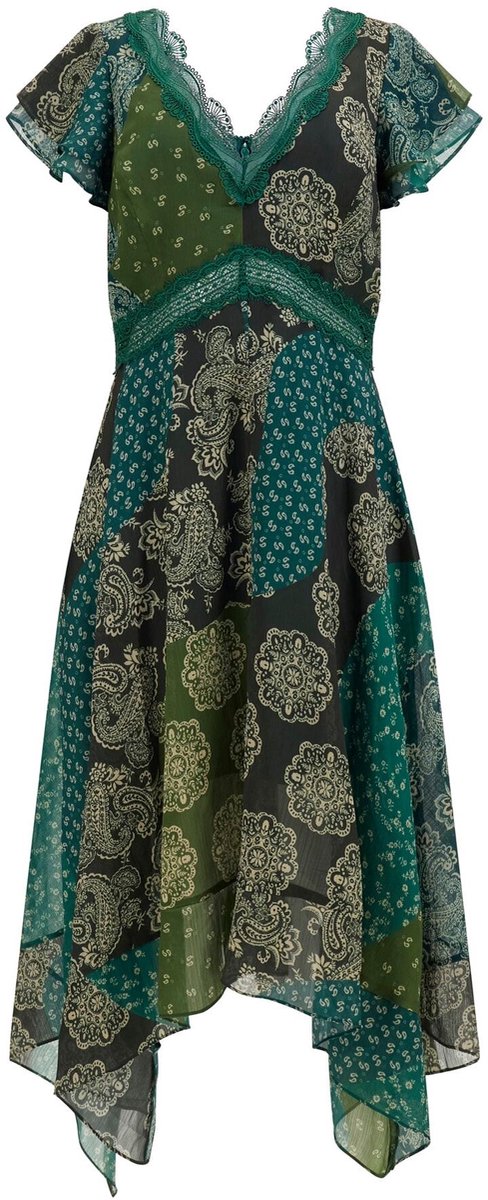 Kleid Damen Guess Tania Midi