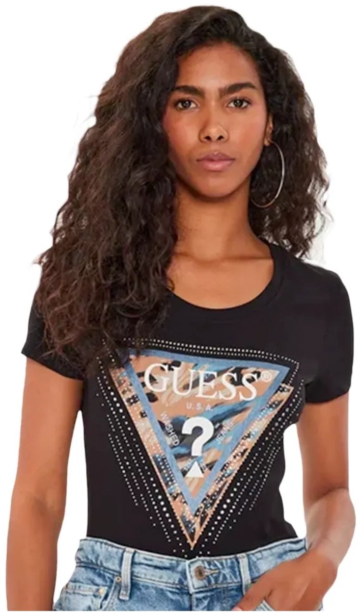 T-Shirt Guess Leo Triangle