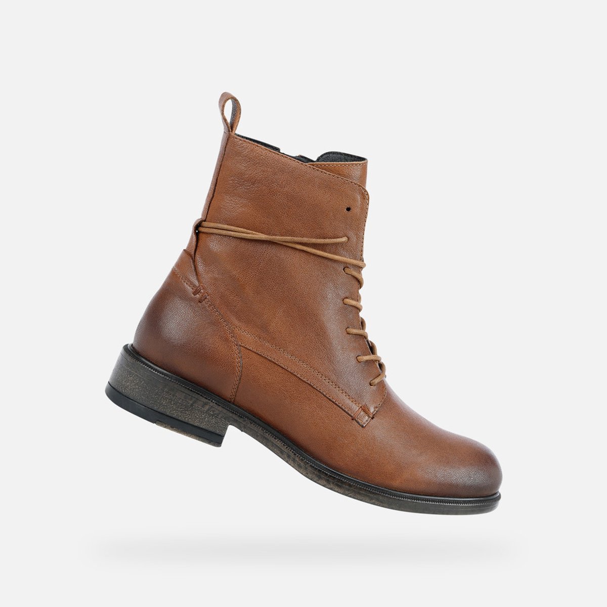 Lederstiefeletten Frau Geox Catria