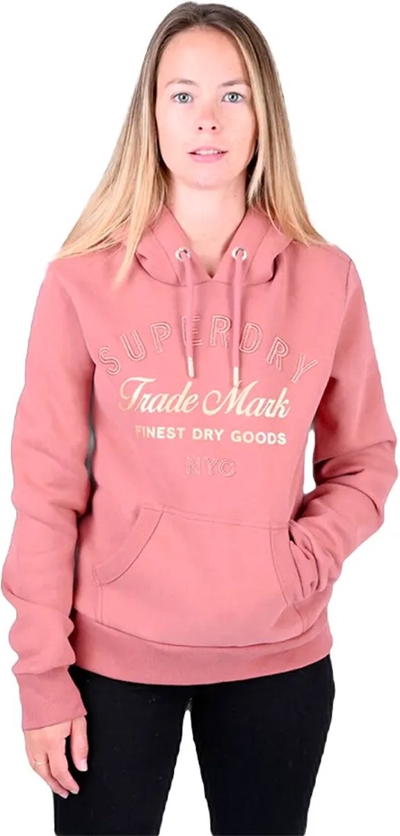 Hoodie Damen Superdry Luxe Metallic Logo