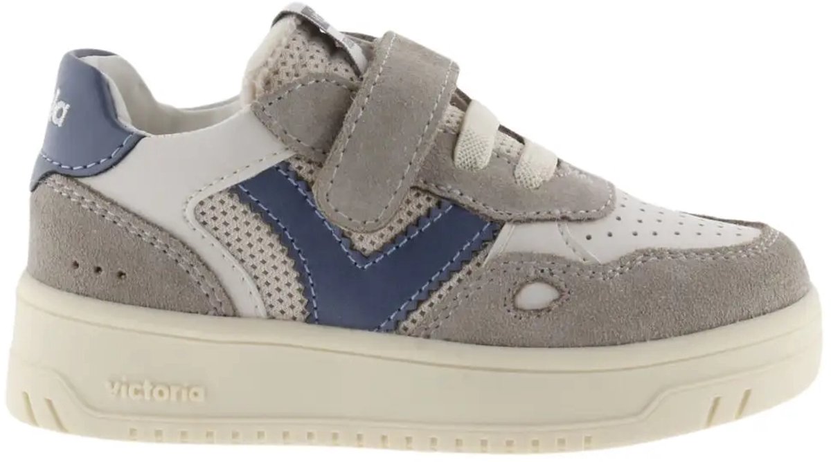 Sneakers mit nur einem Riemen aus Retro-Mesh für Kinder er Victoria