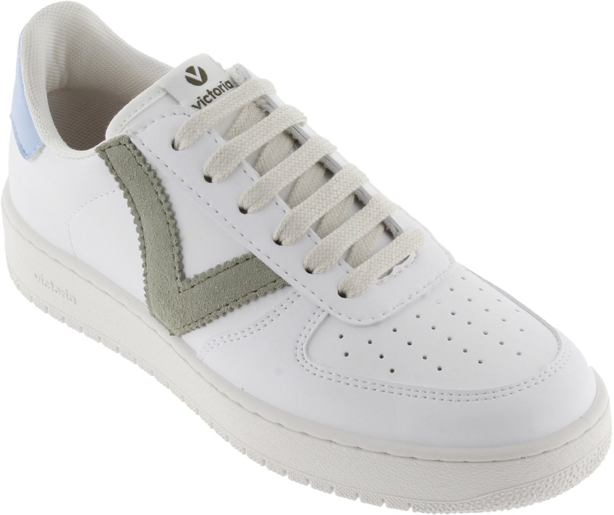 Sneakers mit Lederoptik und Kontrast Victoria Madrid