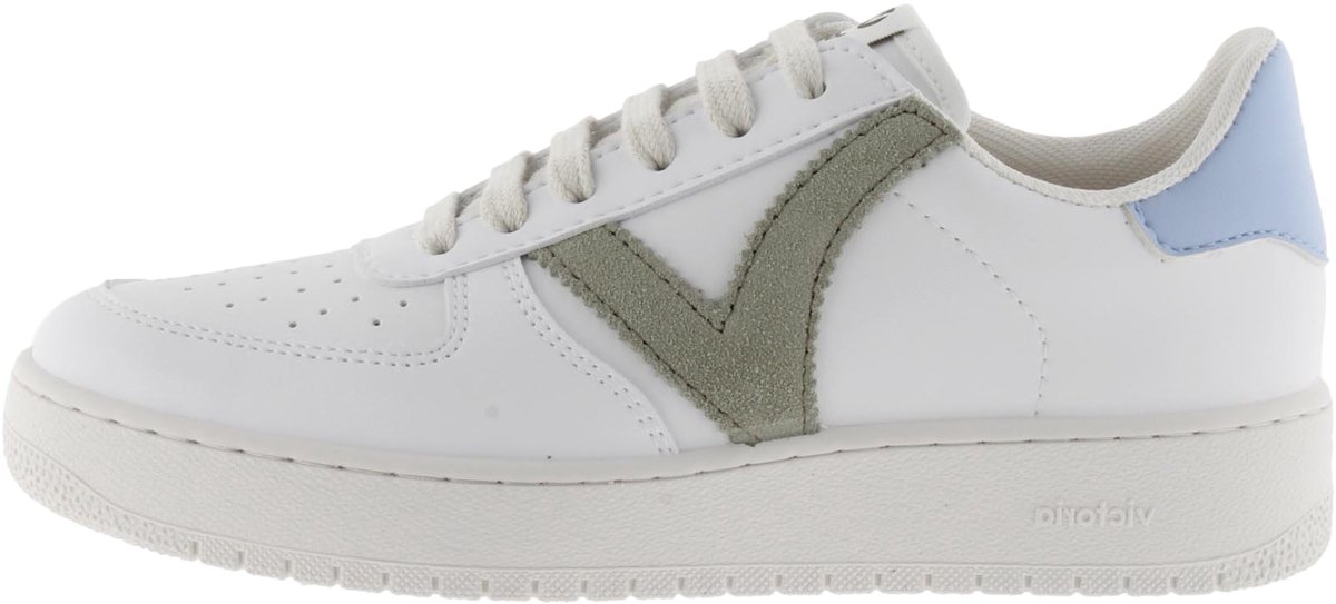 Sneakers mit Lederoptik und Kontrast Victoria Madrid