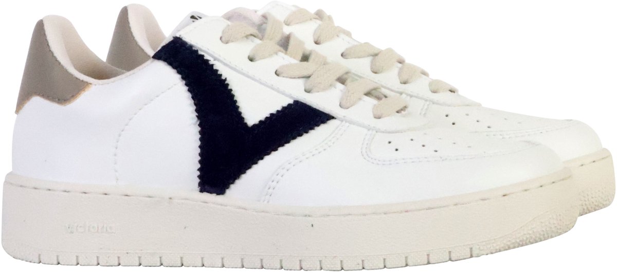 Sneakers mit Lederoptik und Kontrast Victoria Madrid