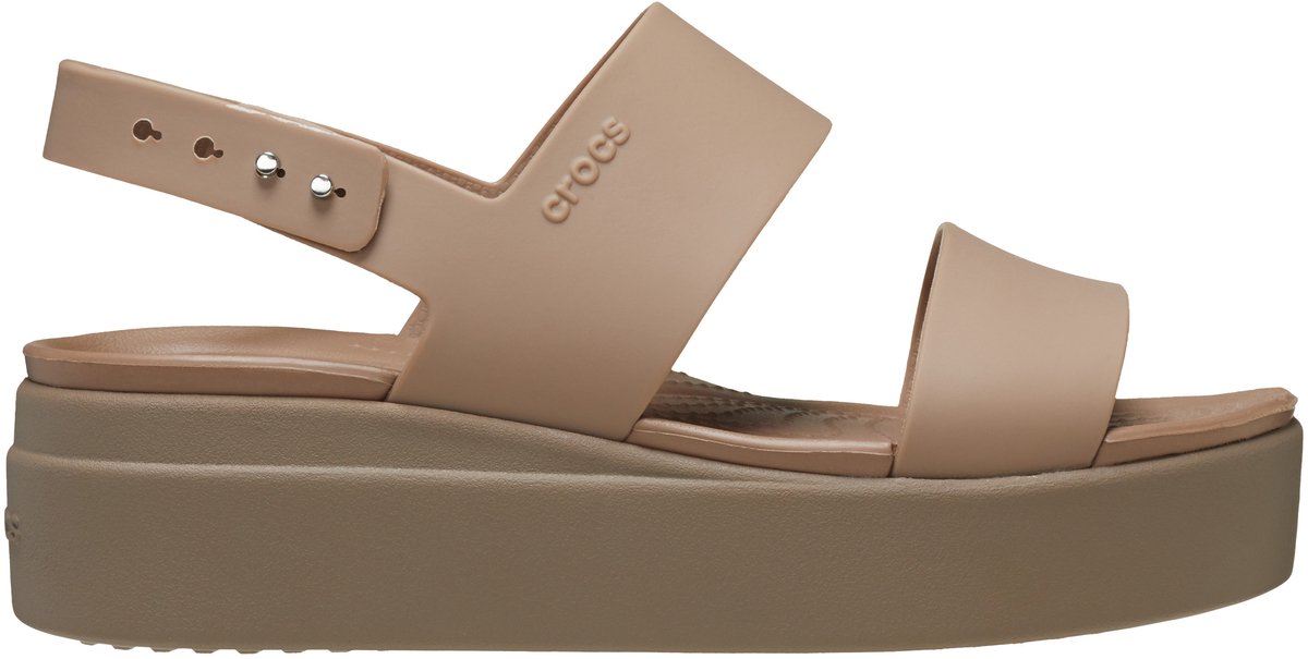 Damen Sandalen Crocs Brooklyn Low Wedge