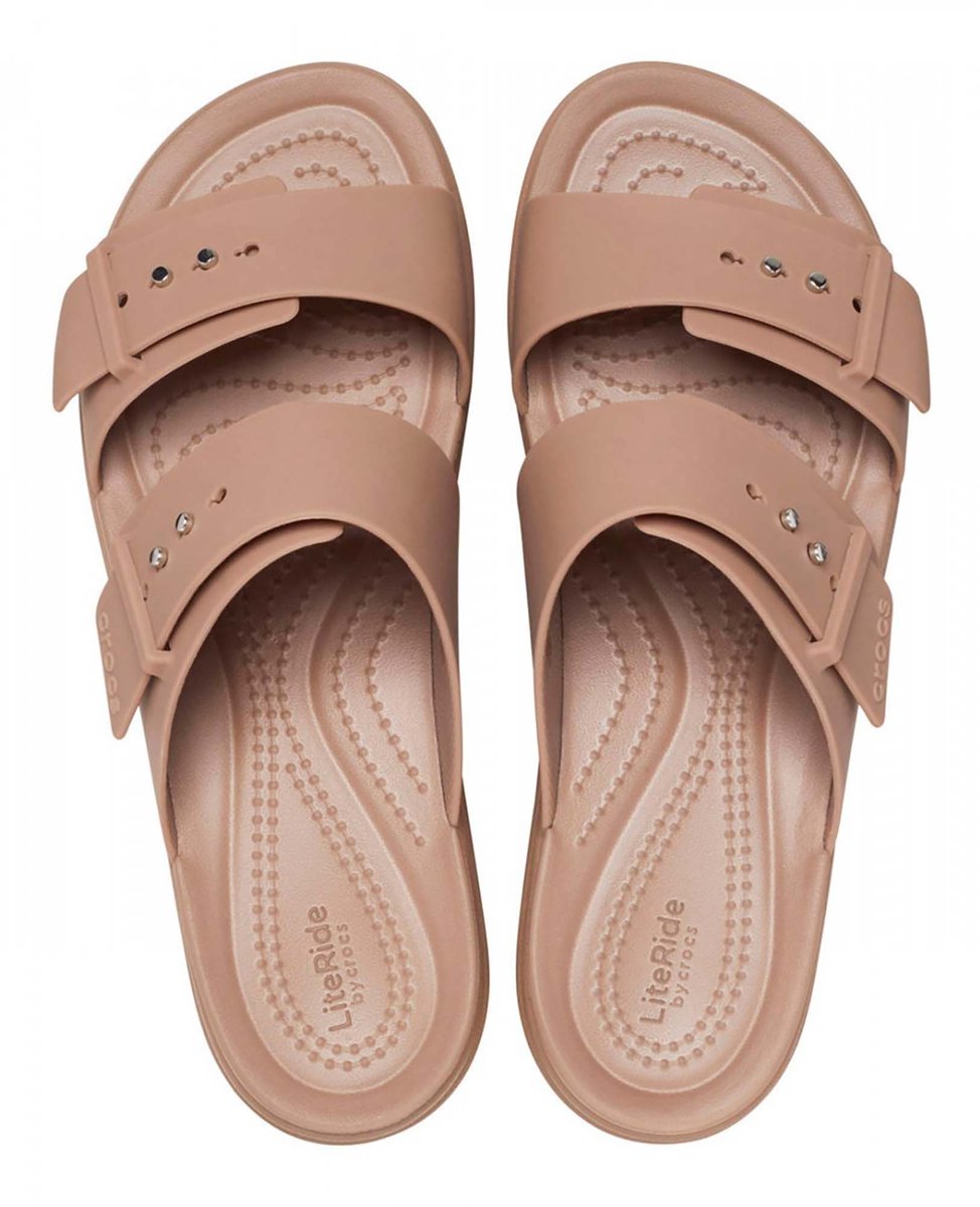Mädchensandalen Crocs Brooklyn Buckle LowWdg Lte