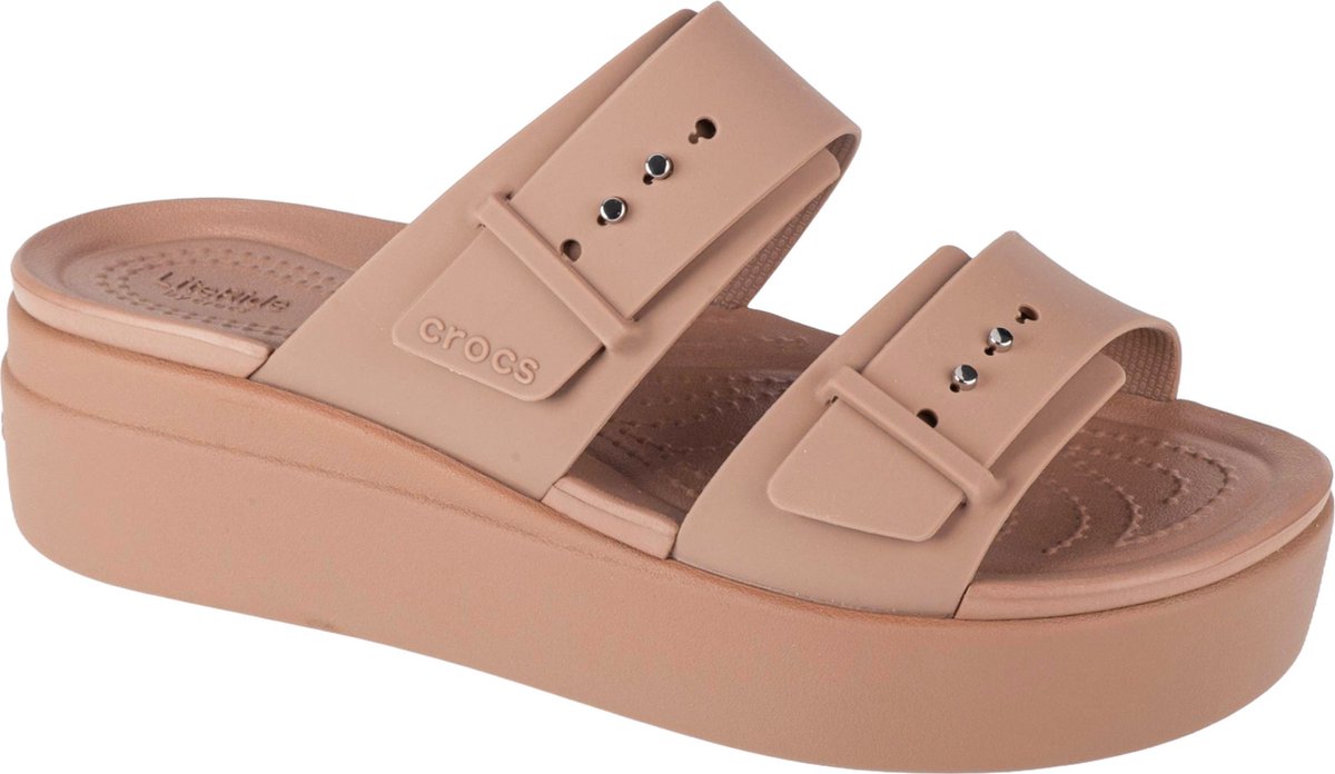 Sandalen für Damen Crocs Brooklyn Buckle LowWdg Lte