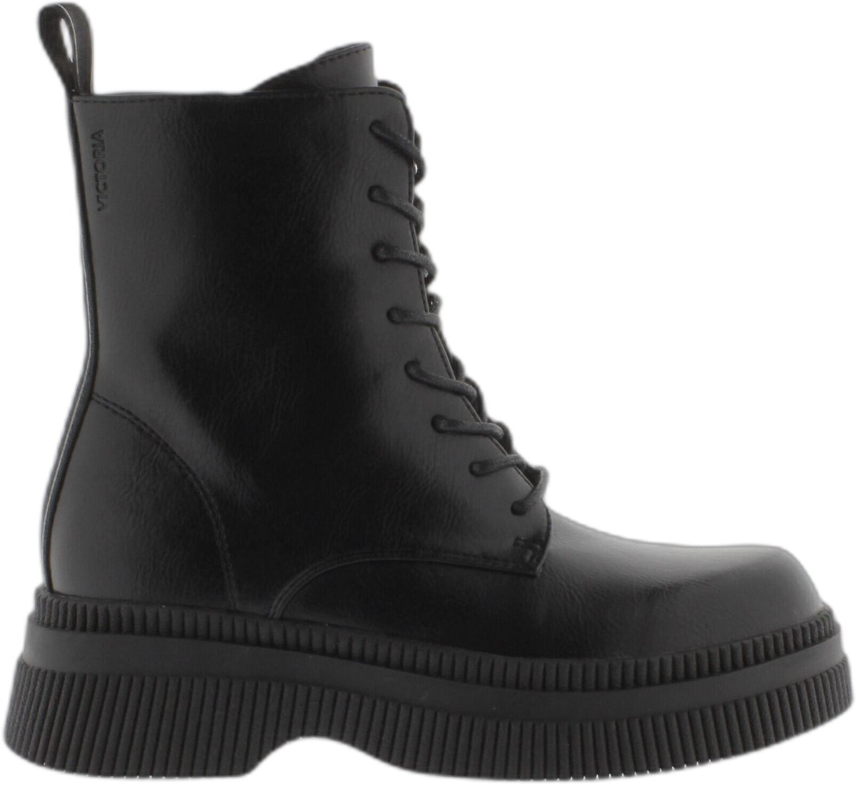 Damen Stiefeletten Victoria Dublin Cordones Efecto Piel
