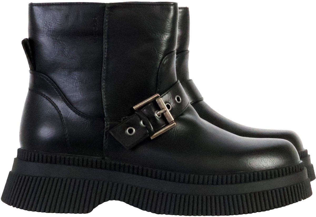 Damen Stiefeletten Victoria Dublin Hebilla Efecto Piel