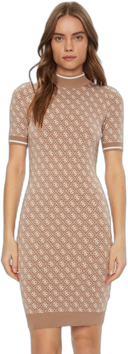 Pulloverkleid Damen Guess Lise 4G Logo