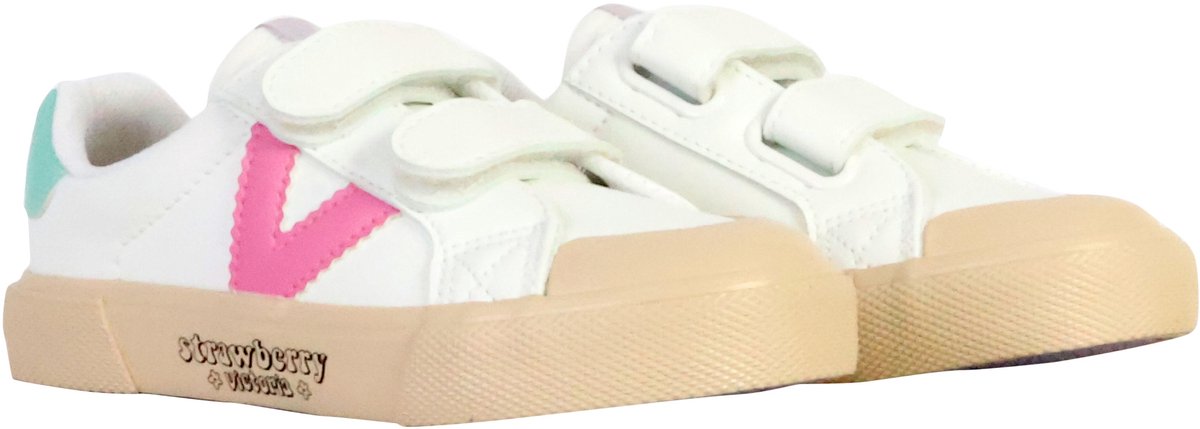 Sneakers mit Lederoptik, Mädchen Victoria