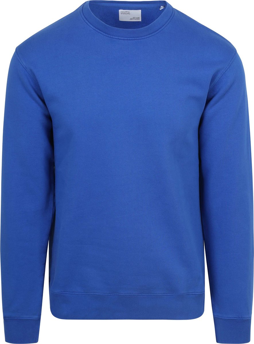 Pullover mit Rundhalsausschnitt Colorful Standard Classic Sapphire Blue