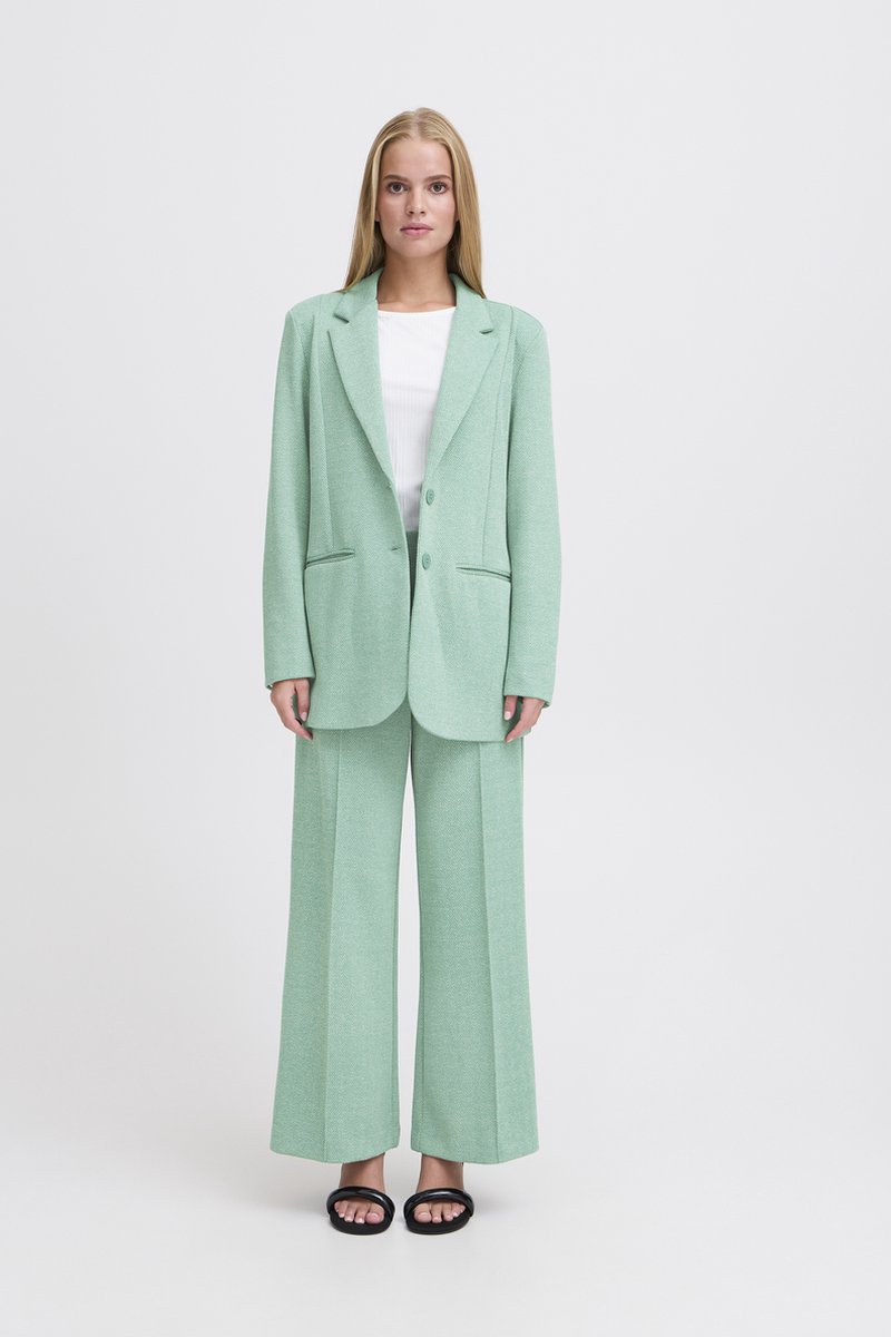 Blazer Damen Ichi Kate Jacquard