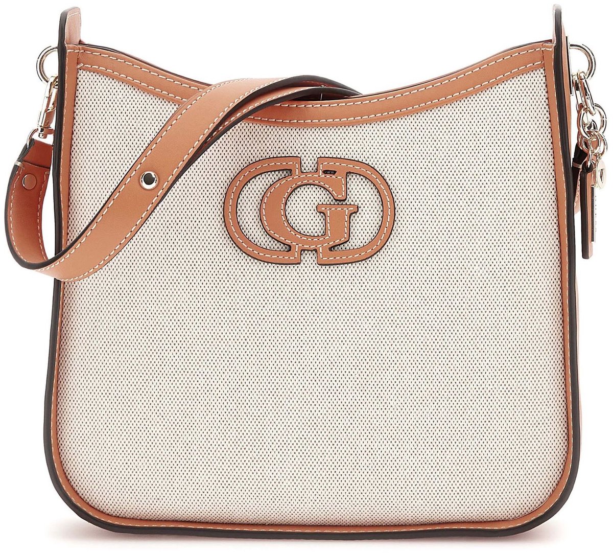 Schultertasche in Form eines Eimers für Damen Guess Sebina